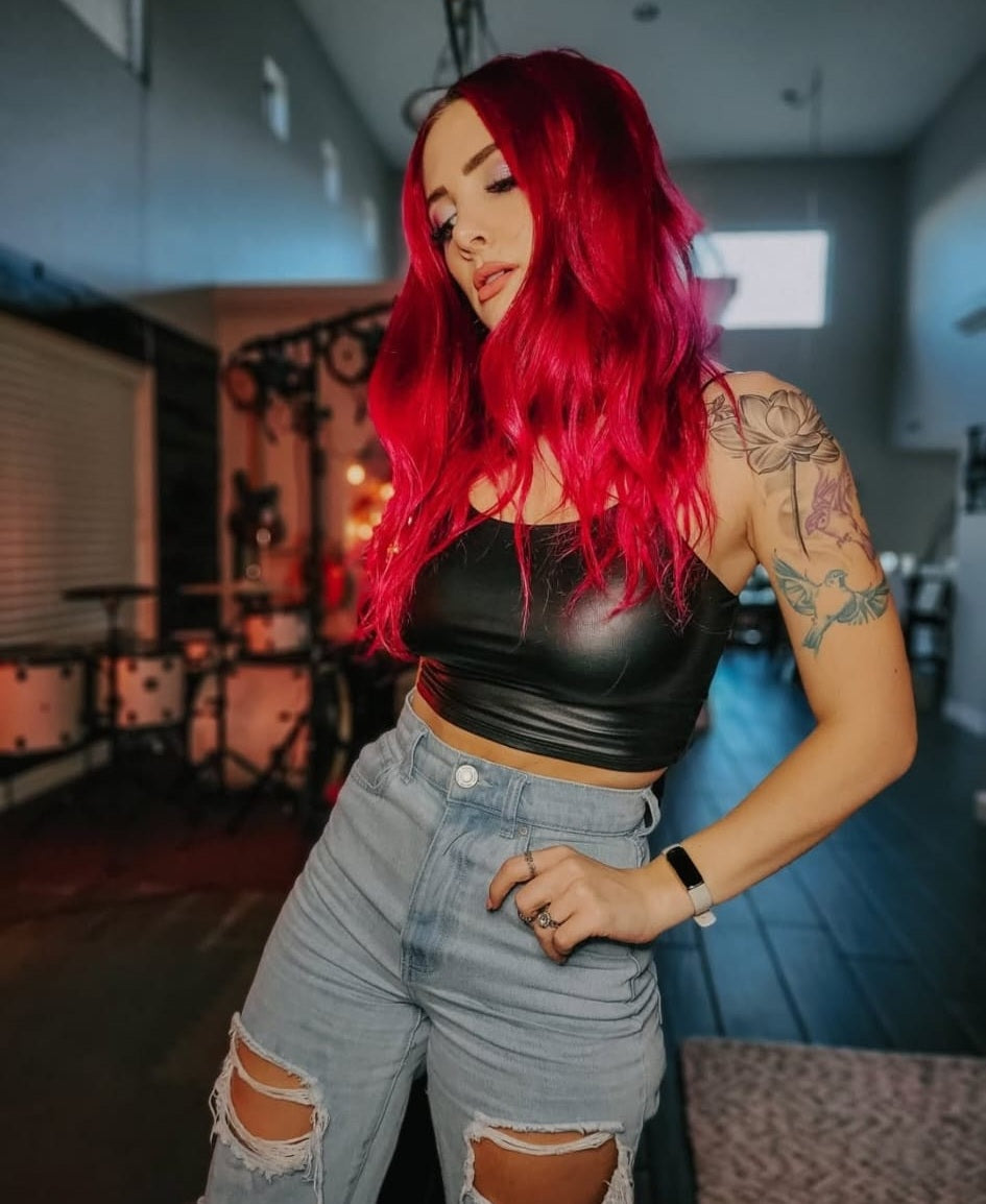 Leatherette Crop - S