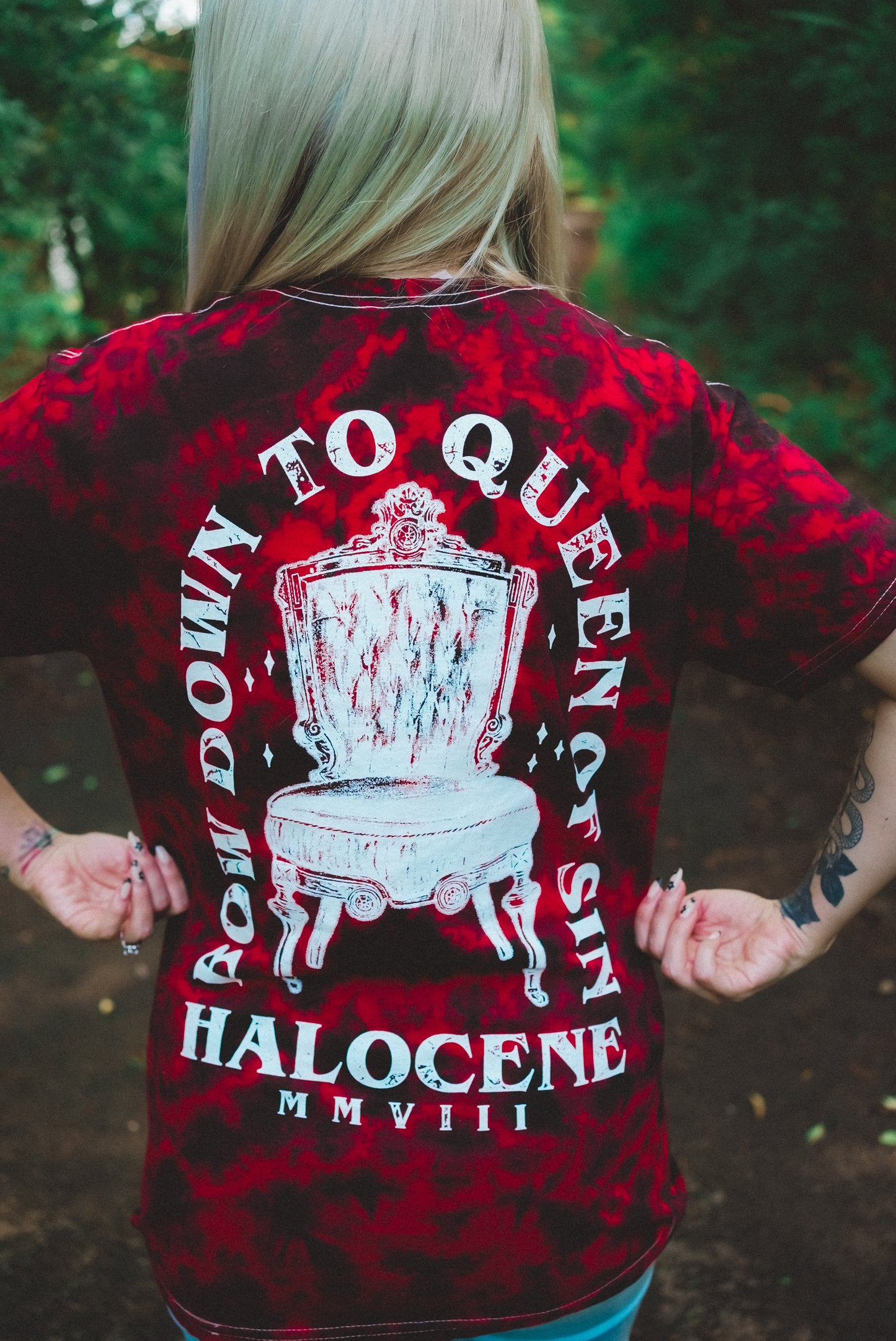 Bow Down Tie Dye Tee
