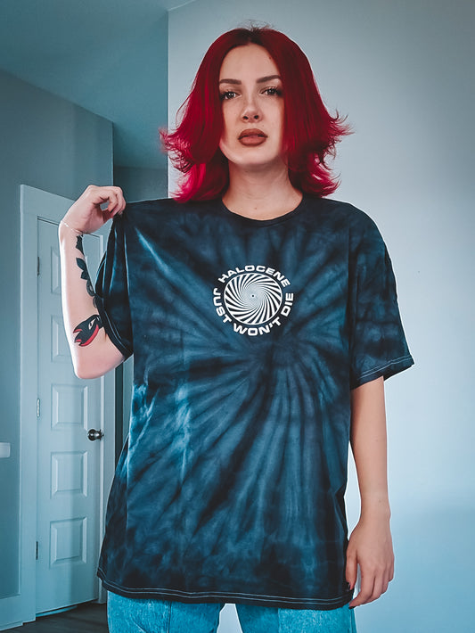 Just Won't Die Black Tie Dye Tee